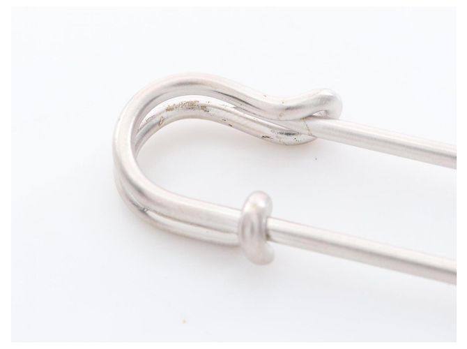 Broche de alfinete de segurança Hermès Sellier Prata - vista 4