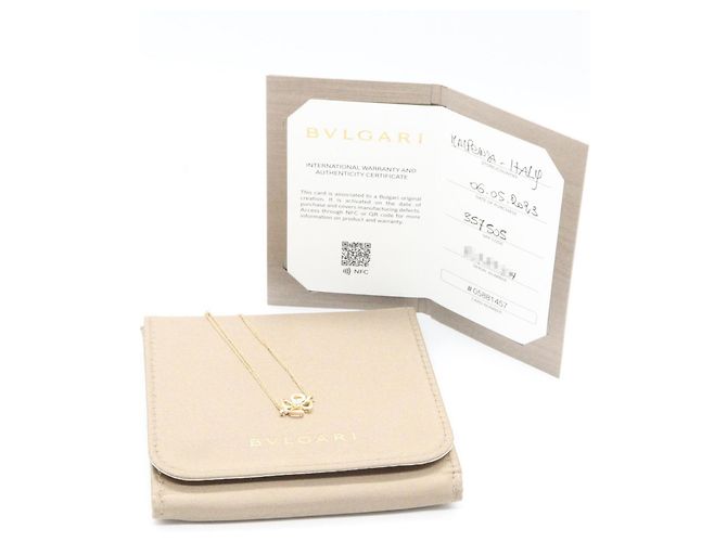 Bracciale Bvlgari Bulgari Fiorever ML 1PD D'oro - vista 8