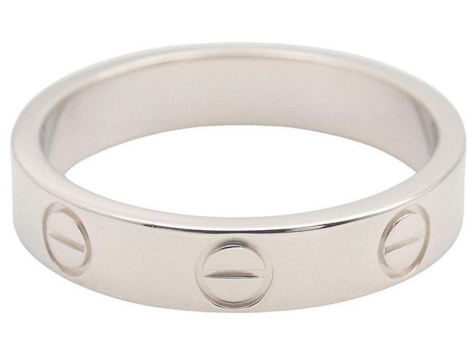 Cartier Mini Love Ring aus 18K Weißgold Golden - Ansicht 3