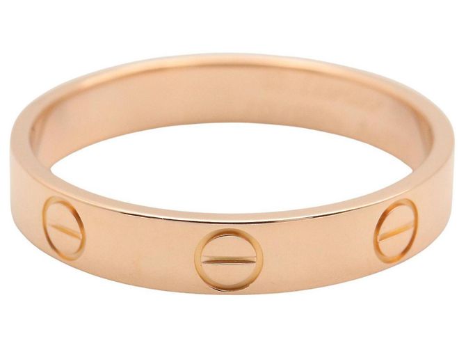 Anello Mini Love Cartier in Oro Rosa D'oro - vista 2