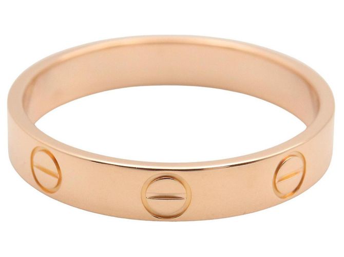 Anello Mini Love Cartier in Oro Rosa D'oro - vista 3