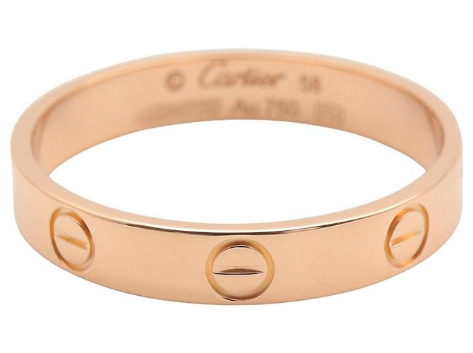 Cartier Mini Love Ring aus 18K Roségold Golden - Ansicht 3