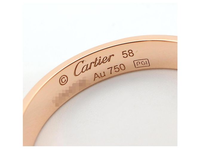 Cartier Mini Love Ring aus 18K Roségold Golden - Ansicht 4