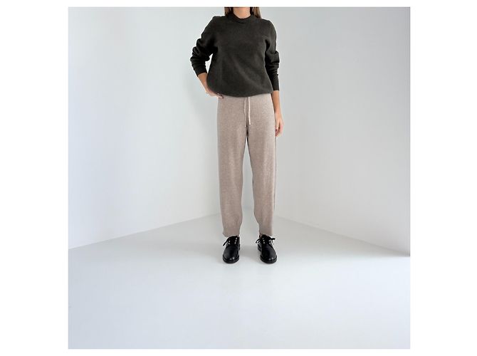 Victoria Beckham Malhas Marrom - vista 2