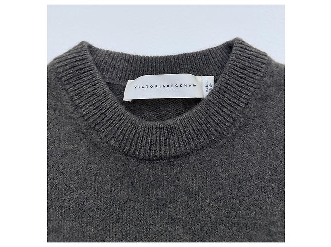Victoria Beckham Malhas Marrom - vista 6