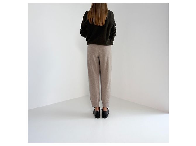 Victoria Beckham Malhas Marrom - vista 9