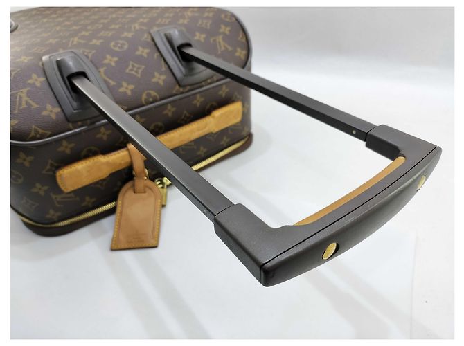 Valigia Pegase Louis Vuitton in tela Monogram 45 Marrone - vista 3