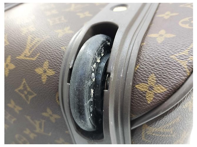 Valigia Pegase Louis Vuitton in tela Monogram 45 Marrone - vista 4