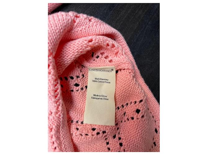 LoveShackFancy Bodysuit Forte - Peach Melba Melocotón - vista 7