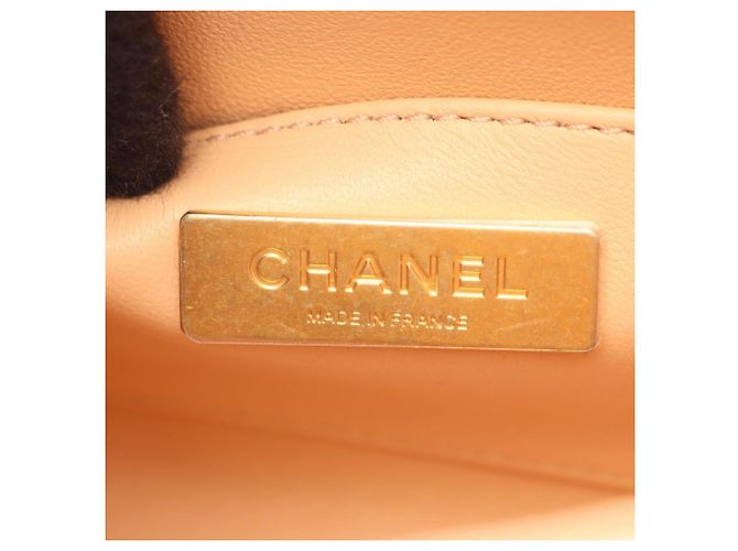 Borsa a spalla a due manici Chanel Matelassé Rosa Bianco - vista 4