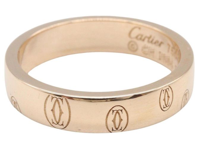 Anello in oro rosa Cartier Buon Compleanno D'oro - vista 3