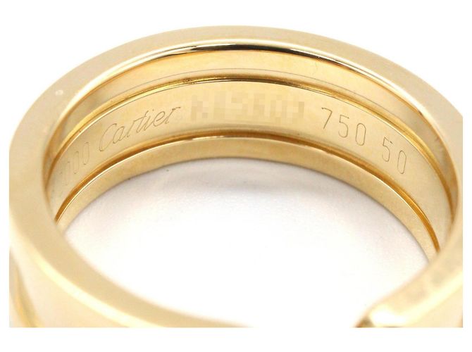 Anello Cartier C2 in oro giallo 18K D'oro - vista 4