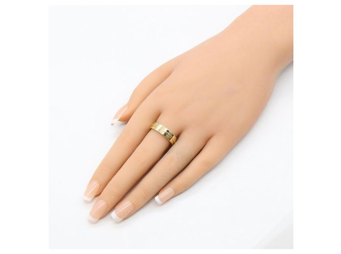 Anello a Banda Stretta T di Tiffany & Co. D'oro - vista 7