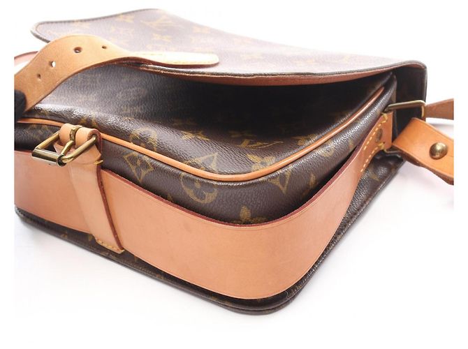 Borsa a Spalla Cartouchiere MM Louis Vuitton Marrone - vista 12