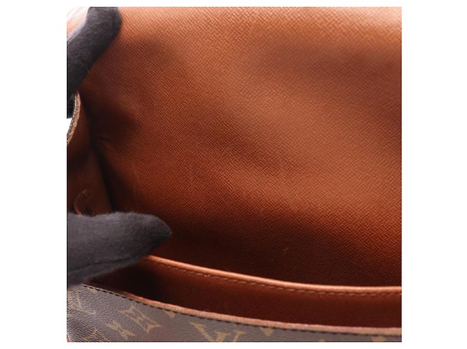 Borsa a Spalla Cartouchiere MM Louis Vuitton Marrone - vista 6