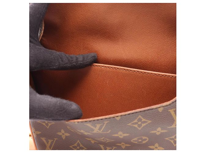 Borsa a Spalla Cartouchiere MM Louis Vuitton Marrone - vista 7