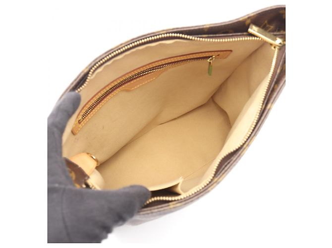 Borsa a Spalla Looping GM Louis Vuitton Marrone - vista 3