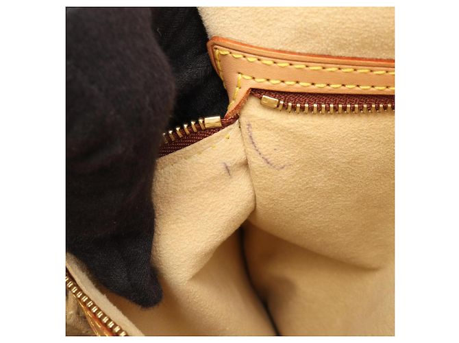 Borsa a Spalla Looping GM Louis Vuitton Marrone - vista 9