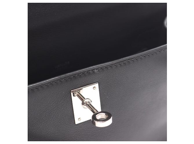 Borsa a mano Kelly Mini Pochette di Hermès Nero - vista 7