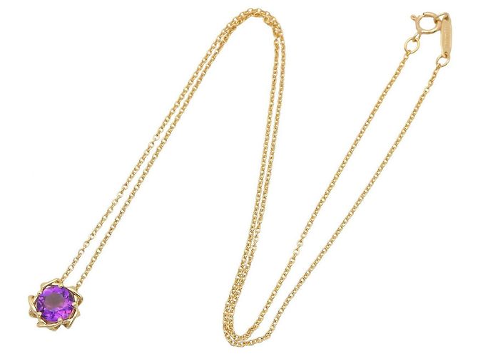 Amethyst-Halskette Tiffany & Co. Golden Lila - Ansicht 2