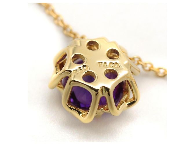 Amethyst-Halskette Tiffany & Co. Golden Lila - Ansicht 3