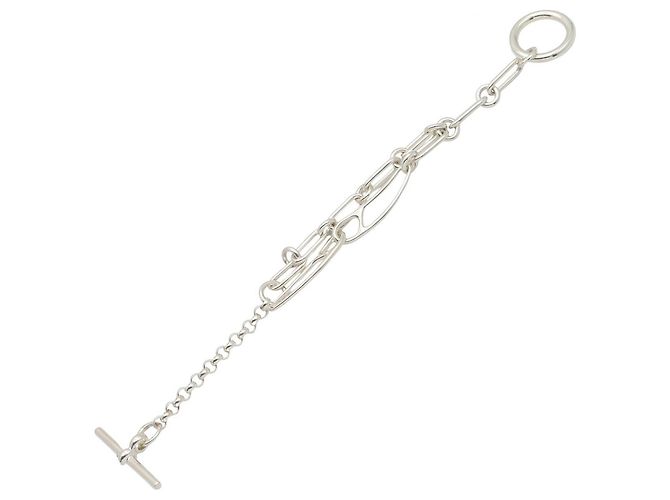 Hermès Charm-Armband Chaine d'Ancre Punk Hermes Silber - Ansicht 3