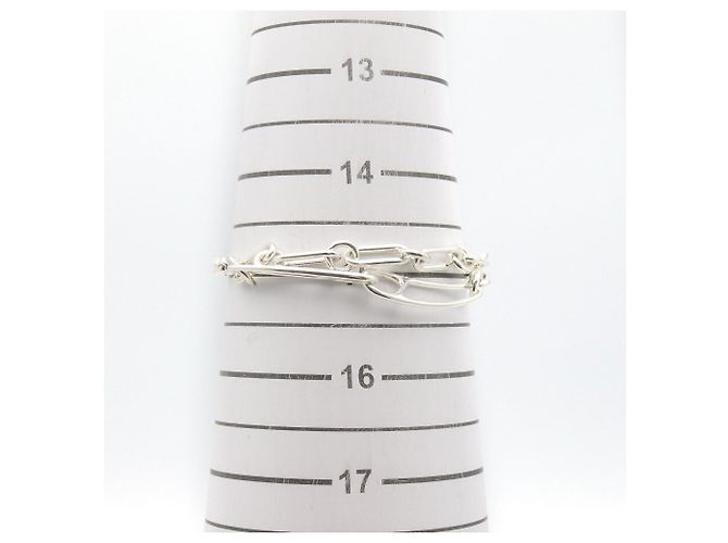 Hermès Charm-Armband Chaine d'Ancre Punk Hermes Silber - Ansicht 5