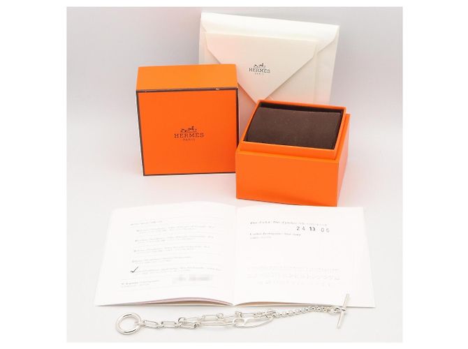 Hermès Charm-Armband Chaine d'Ancre Punk Hermes Silber - Ansicht 6