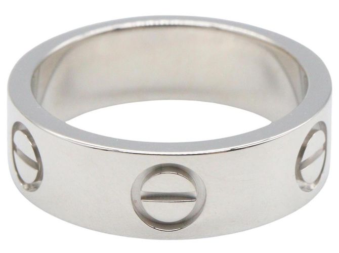 Anello Cartier Love in oro bianco 18K D'oro - vista 2