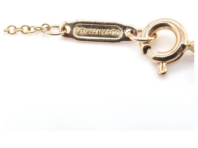 Collana a forma di chiave ovale Tiffany & Co. in oro rosa 18K D'oro - vista 3
