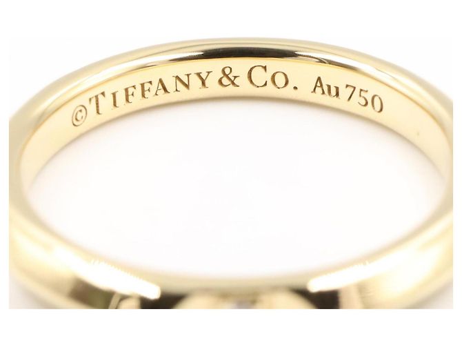 True Band Diamantring von Tiffany & Co. Golden - Ansicht 4