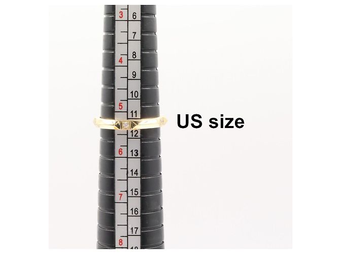 True Band Diamantring von Tiffany & Co. Golden - Ansicht 6