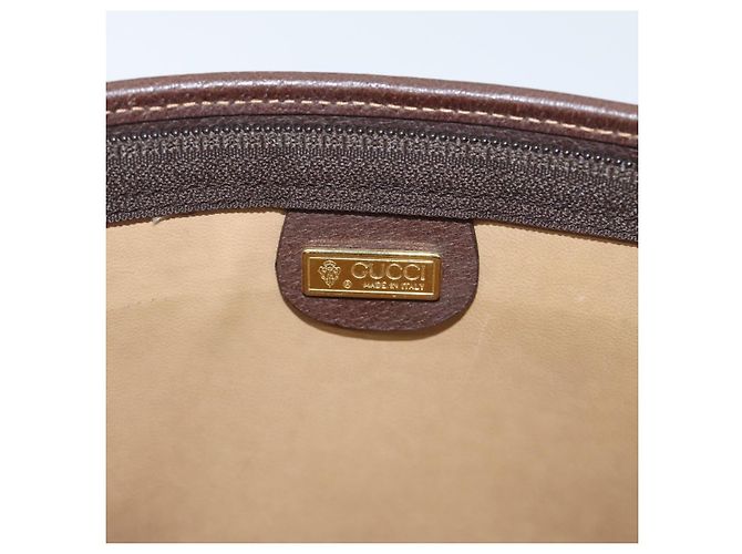 Clutch Gucci GG Supreme PVC Beige - vista 6
