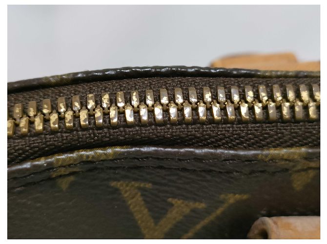 Borsa Alma Louis Vuitton in tela Monogram MM Marrone - vista 3