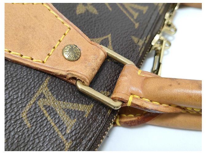 Borsa Alma Louis Vuitton in tela Monogram MM Marrone - vista 4