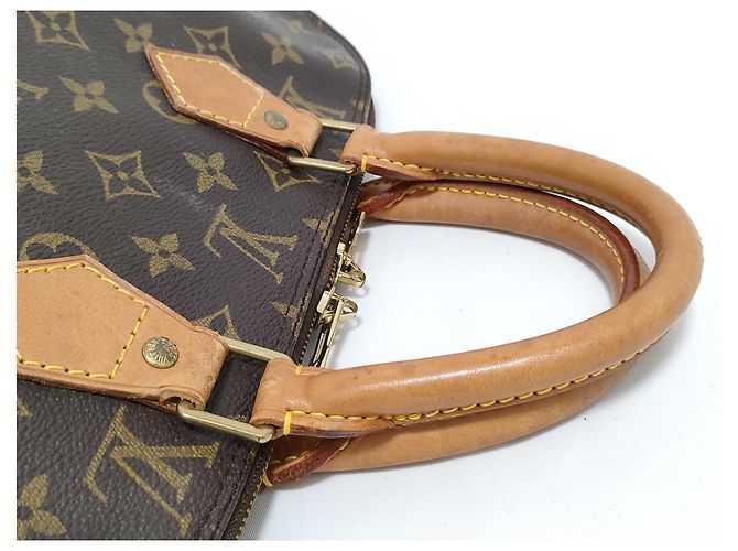 Borsa Alma Louis Vuitton in tela Monogram MM Marrone - vista 6