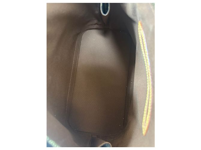 Borsa Alma Louis Vuitton in tela Monogram MM Marrone - vista 7