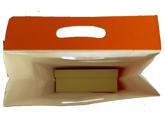 Hermès Set de Mesa 'Caza en India' de Algodón con Caja y Bolsa Blanco Dorado Verde Amarillo Verde oscuro - vista 11