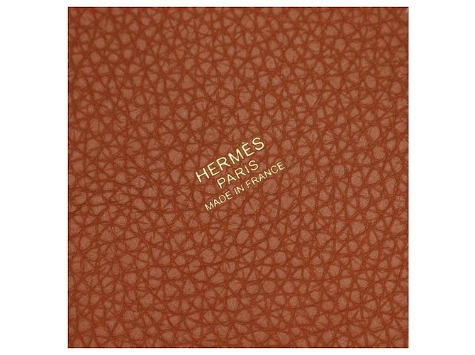 Bolso Hermès Picotin Lock PM Eclat Castaño - vista 4