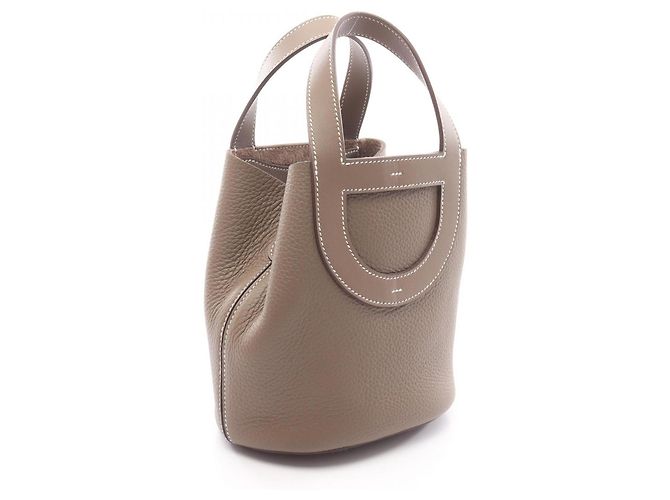 Hermès In the Loop 18 Handtasche Braun - Ansicht 2