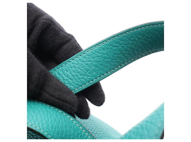 Borsa Picotin Lock PM di Hermès Verde - vista 6