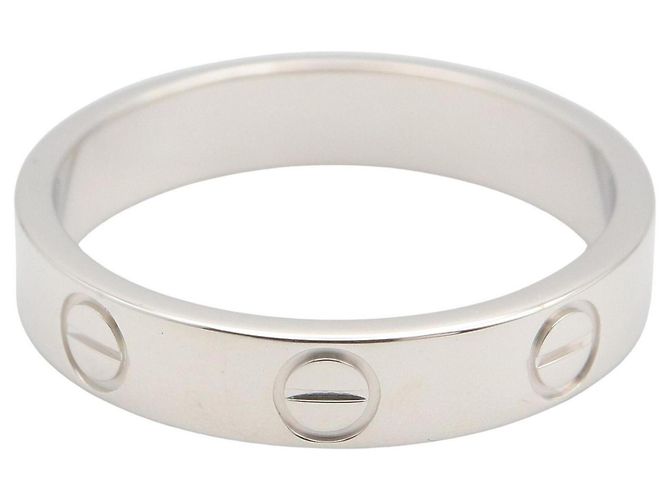 Anello Mini Love Cartier in oro bianco 18K Argento - vista 3
