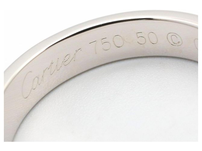 Anello Mini Love Cartier in oro bianco 18K Argento - vista 4