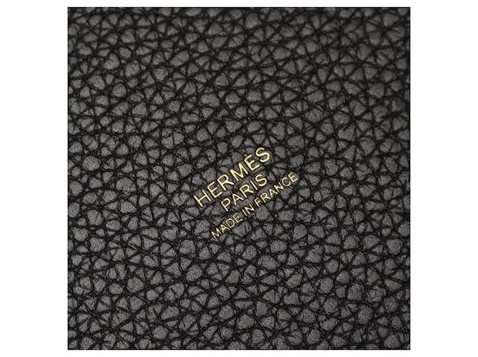 Borsa Picotin Lock PM di Hermès Nero - vista 4