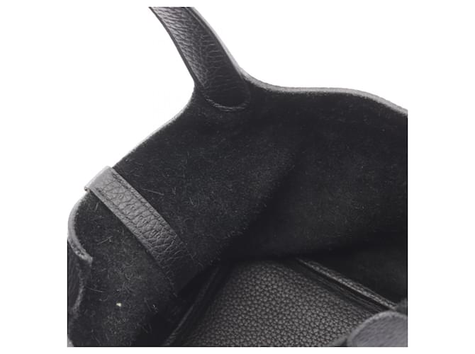 Borsa Picotin Lock PM di Hermès Nero - vista 8