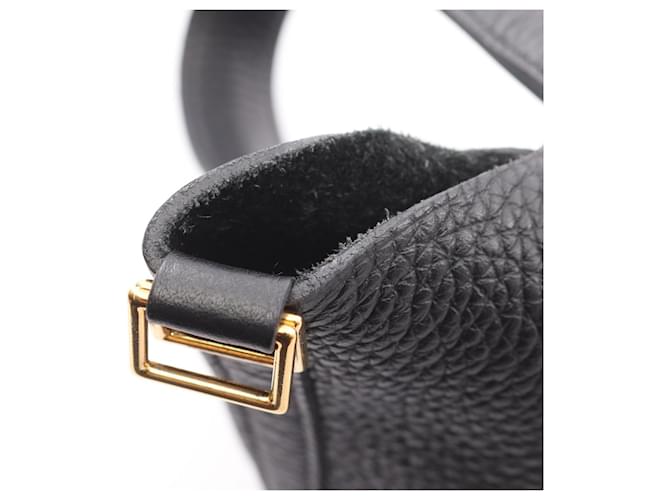 Borsa Picotin Lock PM di Hermès Nero - vista 9