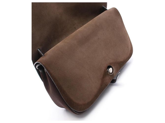 Borsa a Spalla Colorado MM di Hermès Marrone - vista 11