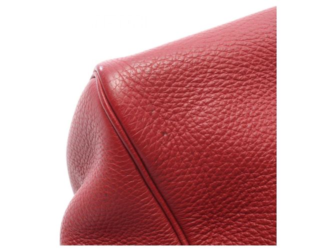 Borsa Victoria 35 di Hermès in pelle rossa Rosso - vista 10