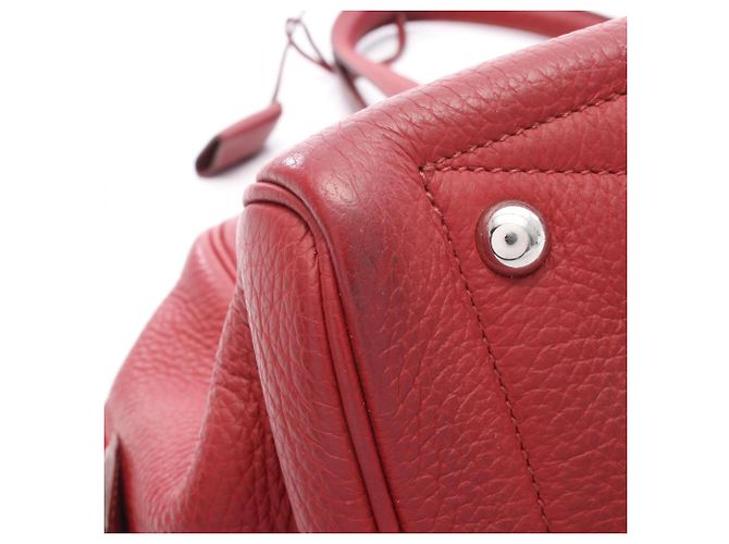 Borsa Victoria 35 di Hermès in pelle rossa Rosso - vista 11