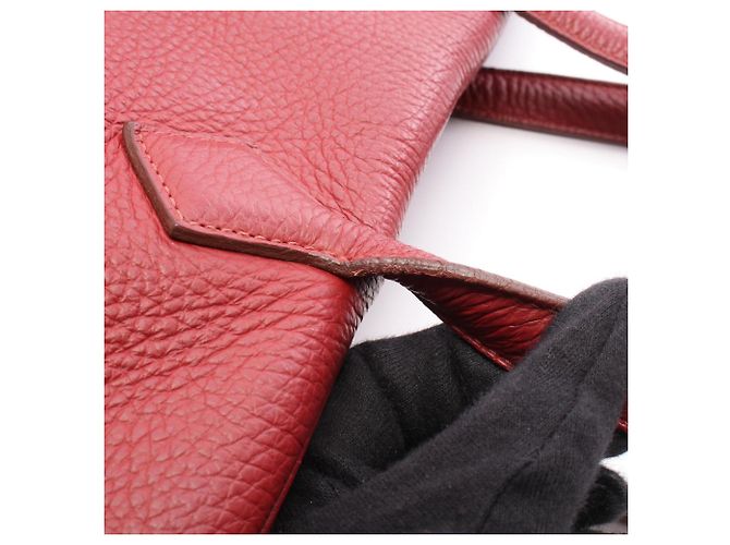 Borsa Victoria 35 di Hermès in pelle rossa Rosso - vista 9